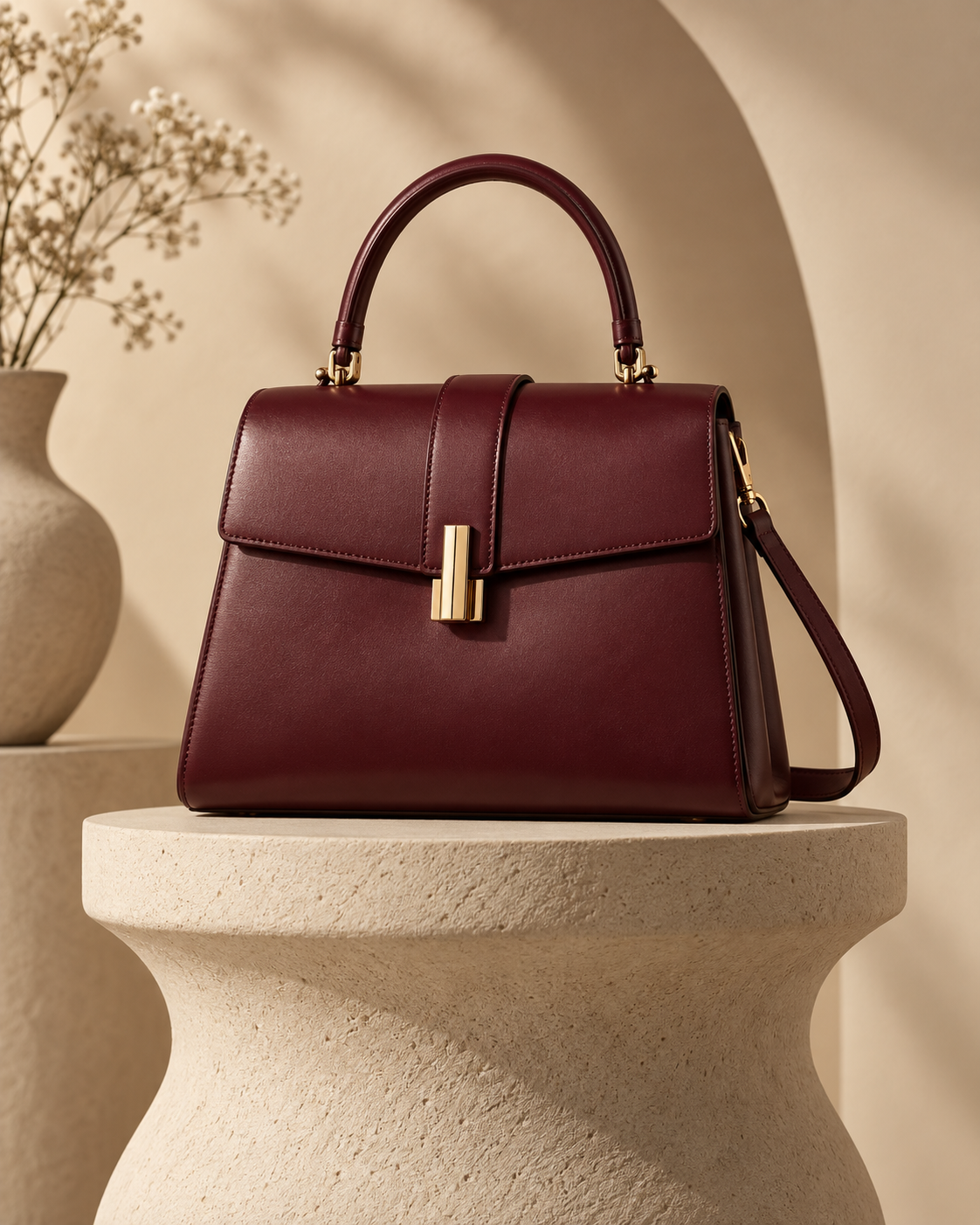 Amara Structured Handbag