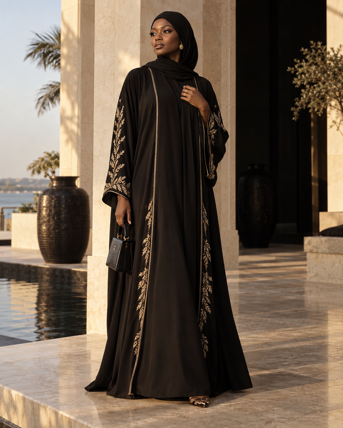 PEARL LUXE abaya